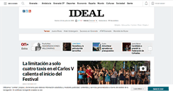 Desktop Screenshot of ideal.es