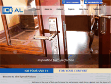 Tablet Screenshot of ideal.ae