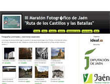 Tablet Screenshot of fotomaraton-castillos-jaen.ideal.es