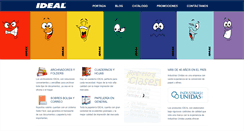 Desktop Screenshot of ideal.ec