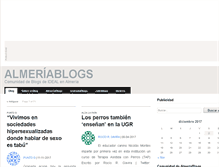 Tablet Screenshot of almeriablogs.ideal.es