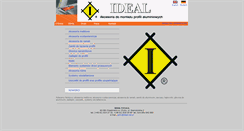 Desktop Screenshot of ideal.net.pl
