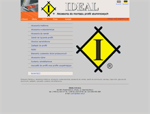 Tablet Screenshot of ideal.net.pl