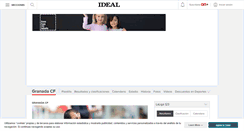 Desktop Screenshot of granadacf.ideal.es