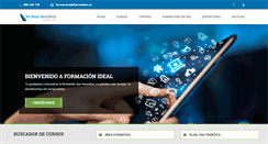 Desktop Screenshot of formacion.ideal.es
