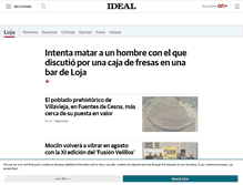 Tablet Screenshot of loja.ideal.es
